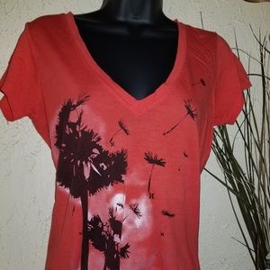 Hurley Graphic V-neck Tee